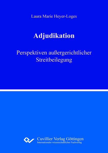 Produktbild: Adjudikation