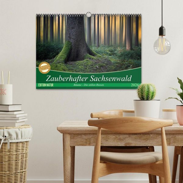 Produktbild: Zauberhafter Sachsenwald (Wandkalender 2026 DIN A3 quer), CALVENDO Monatskalender