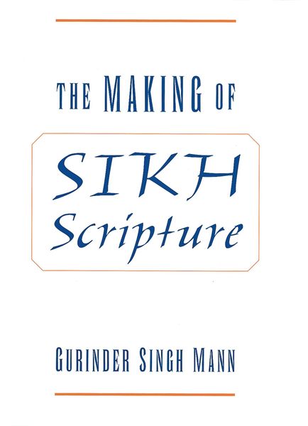 Produktbild: The Making of Sikh Scripture