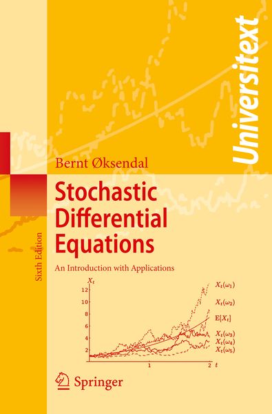 Produktbild: Stochastic Differential Equations