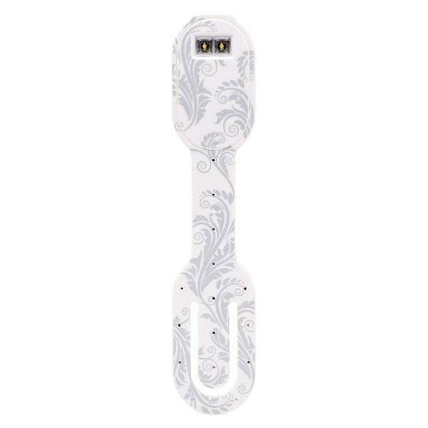Produktbild: Flexilight wei&szlig; Flowers &ndash; Wiederaufladbares 2-in-1 LED-Leselicht