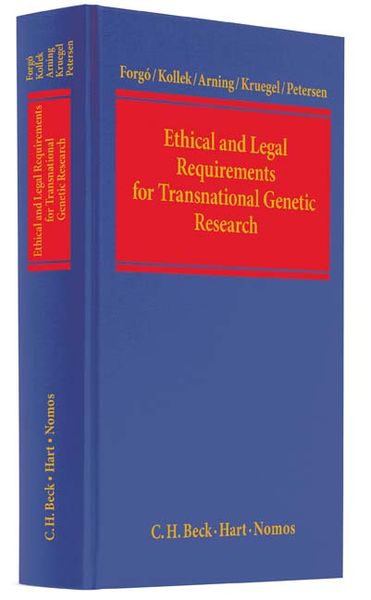 Produktbild: Ethical and Legal Requirements for Transnational Genetic Research