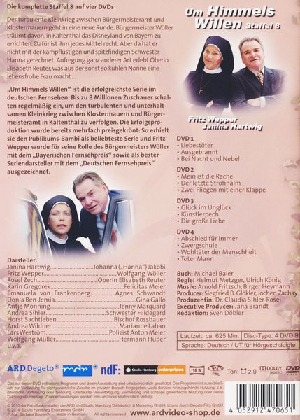 Produktbild: Um Himmels Willen - Staffel 8 [4 DVDs]