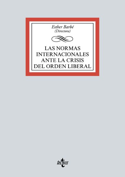 Produktbild: Las normas internacionales ante la crisis del orden liberal