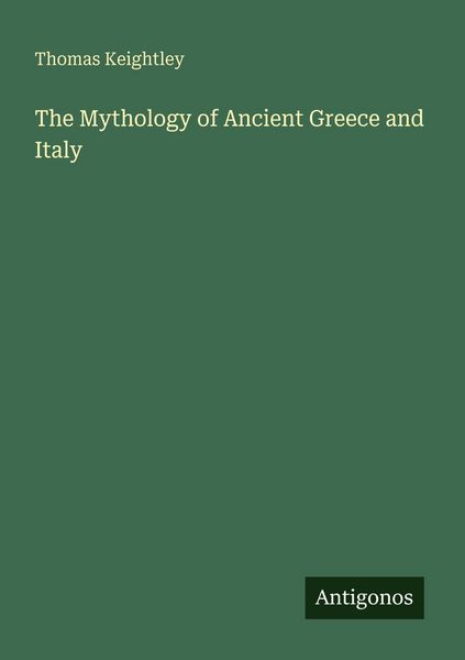 Produktbild: The Mythology of Ancient Greece and Italy