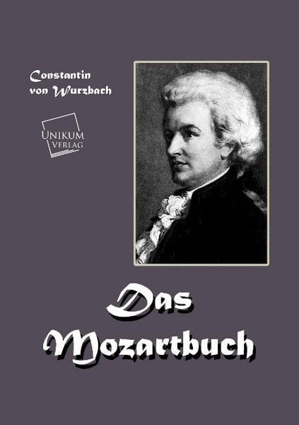 Produktbild: Wurzbach, C: Mozart-Buch