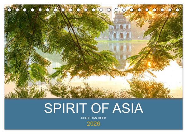 Produktbild: Spirit of Asia (Tischkalender 2026 DIN A5 quer), CALVENDO Monatskalender