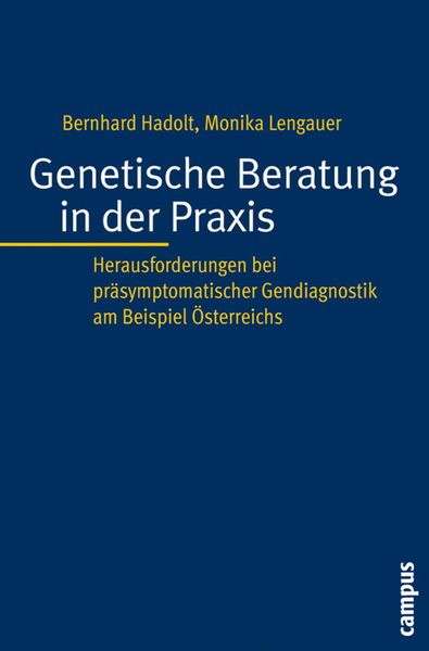 Produktbild: Genetische Beratung in der Praxis
