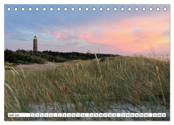 Produktbild: Naturschauspiel Dar&szlig;er Weststrand (Tischkalender 2026 DIN A5 quer), CALVENDO Monatskalender