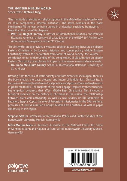Produktbild: Middle East Christianity