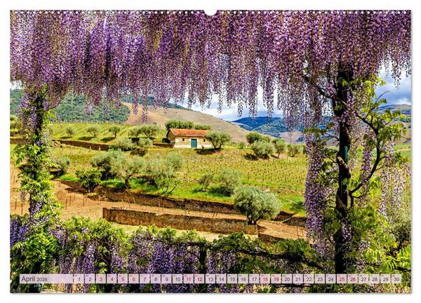 Produktbild: Von Porto bis an die Algarve (Wandkalender 2026 DIN A2 quer), CALVENDO Monatskalender
