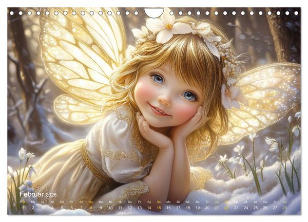 Produktbild: Feenstaub und Kinderlachen (Wandkalender 2026 DIN A4 quer), CALVENDO Monatskalender