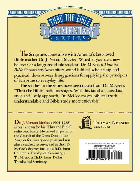 Produktbild: Thru the Bible Vol. 34: The Gospels (Matthew 1-13)