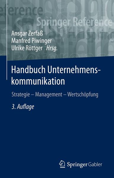 Produktbild: Handbuch Unternehmenskommunikation