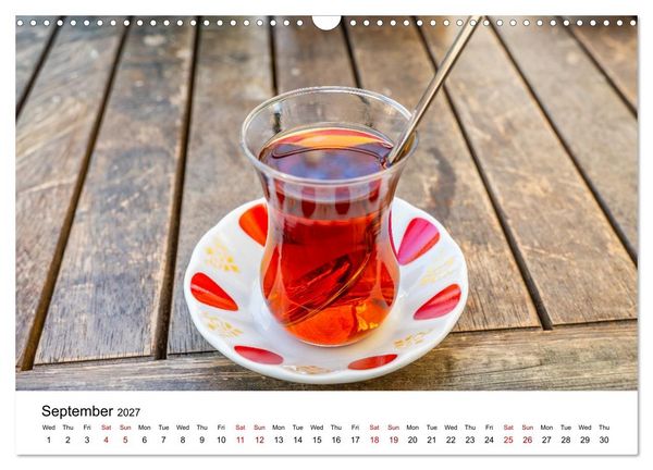 Produktbild: TURKISH RIVIERA Ancient echoes and azure coasts (Wall Calendar 2027 DIN A3 landscape), CALVENDO 12 Month Wall Calendar