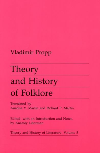 Produktbild: Theory and History of Folklore