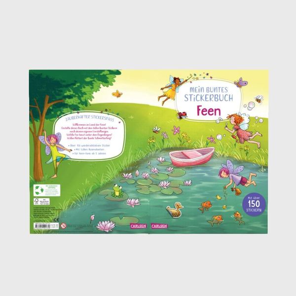 Produktbild: Mein buntes Stickerbuch: Feen