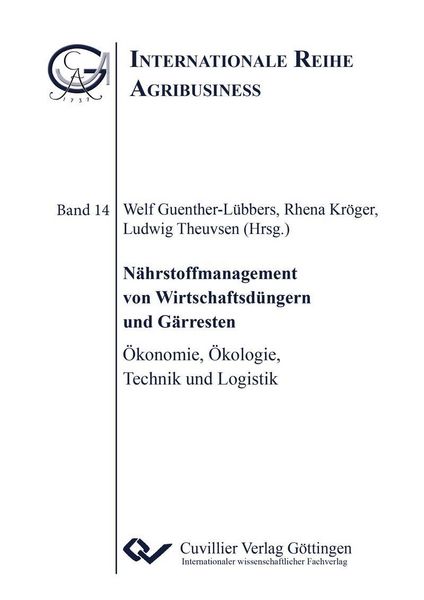Produktbild: N&auml;hrstoffmanagement von Wirtschaftsd&uuml;ngern und G&auml;rresten