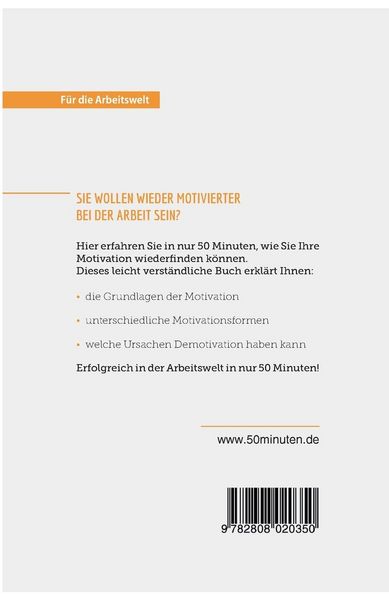 Produktbild: Motivation im Beruf