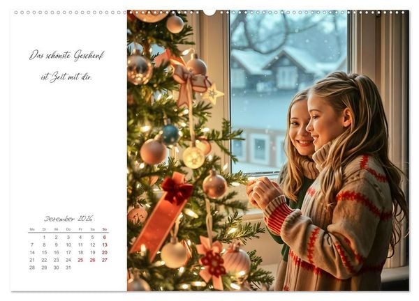 Produktbild: Schwesterzeit - Mit dir ist jeder Tag besonders (Wandkalender 2026 DIN A2 quer), CALVENDO Monatskalender