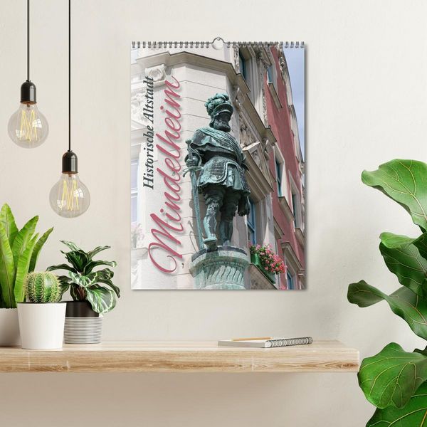 Produktbild: Historische Altstadt Mindelheim (Wandkalender 2026 DIN A3 hoch), CALVENDO Monatskalender