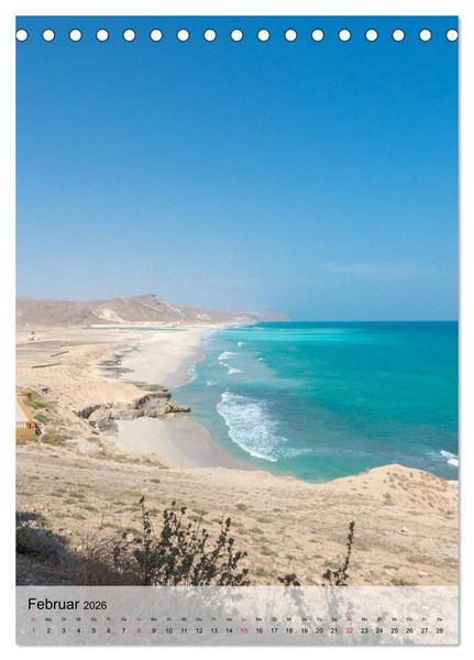 Produktbild: Zauberhafter Oman (Tischkalender 2026 DIN A5 hoch), CALVENDO Monatskalender