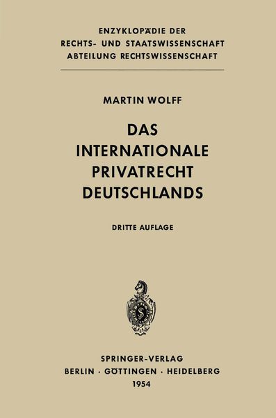 Produktbild: Das Internationale Privatrecht Deutschlands