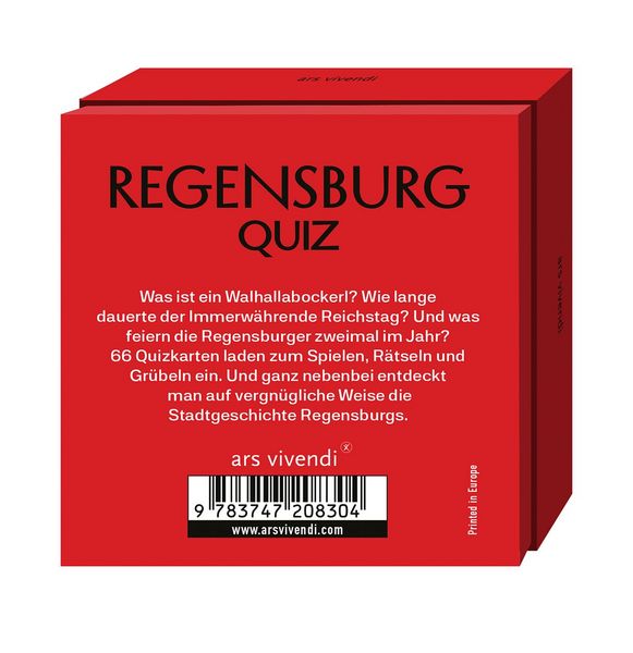 Produktbild: Regensburg-Quiz (Neuauflage)