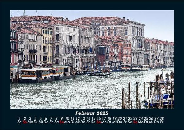 Produktbild: Venedig 2025 Fotokalender DIN A5