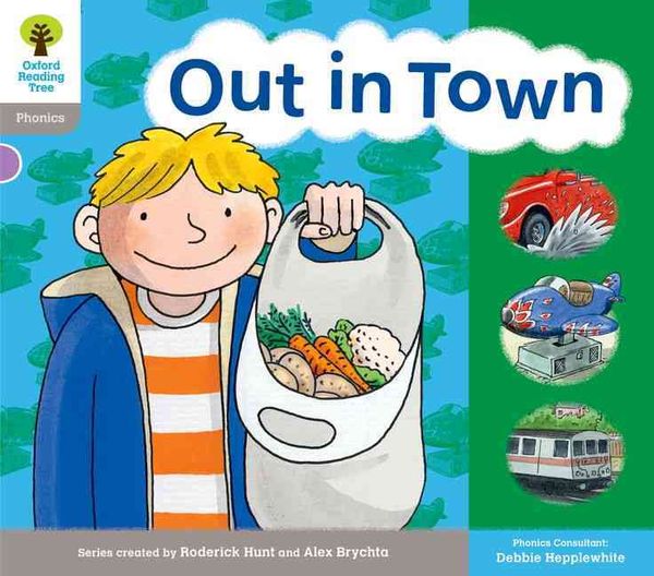 Produktbild: Oxford Reading Tree: Level 1: Floppy's Phonics: Sounds and Letters: Out in Town