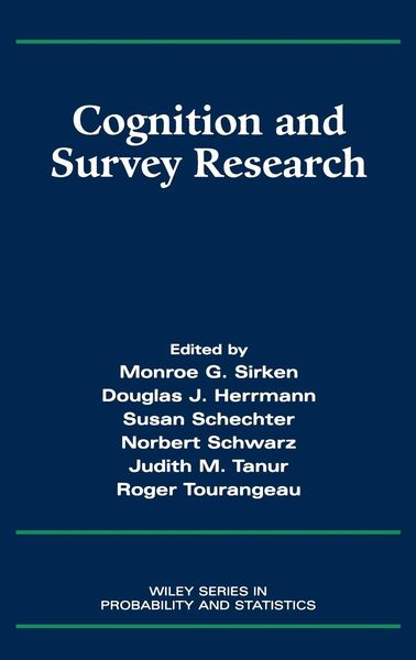 Produktbild: Cognition and Survey Research
