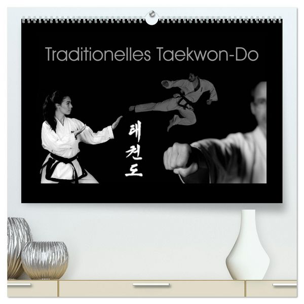 Traditionelles Taekwon-Do (hochwertiger Premium Wandkalender 2026 DIN A2 quer), Kunstdruck in Hochglanz