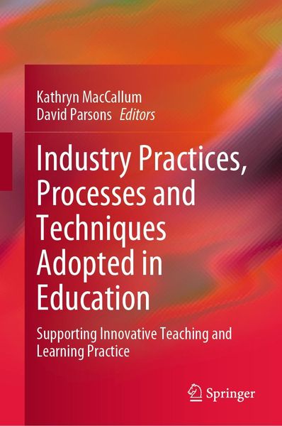 Produktbild: Industry Practices, Processes and Techniques Adopted in Education