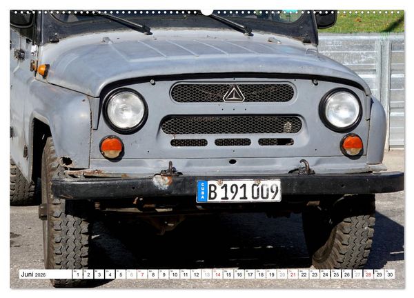 Produktbild: Sowjet-Legende - Der Gel&auml;ndewagen UAZ-469 in Kuba (Wandkalender 2026 DIN A2 quer), CALVENDO Monatskalender