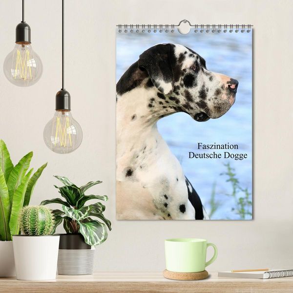 Produktbild: Faszination Deutsche Dogge (Wandkalender 2026 DIN A4 hoch), CALVENDO Monatskalender