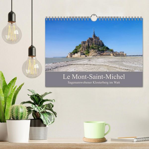 Produktbild: Le Mont-Saint-Michel - Sagenumwobener Klosterberg im Watt (Wandkalender 2026 DIN A4 quer), CALVENDO Monatskalender