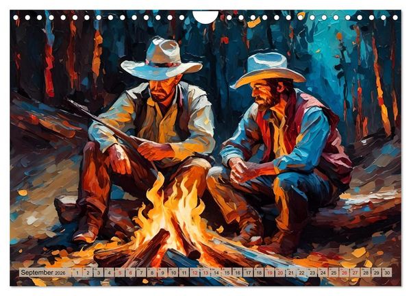 Produktbild: Wild West Moments (Wandkalender 2026 DIN A4 quer), CALVENDO Monatskalender