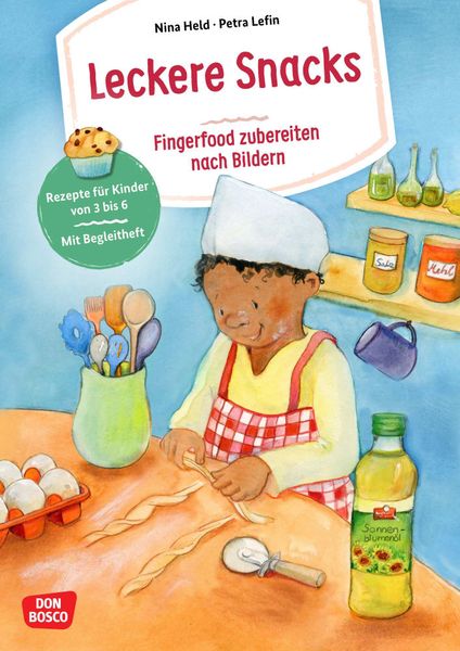 Produktbild: Leckere Snacks: Fingerfood zubereiten nach Bildern. Kamishibai Bildkartenset