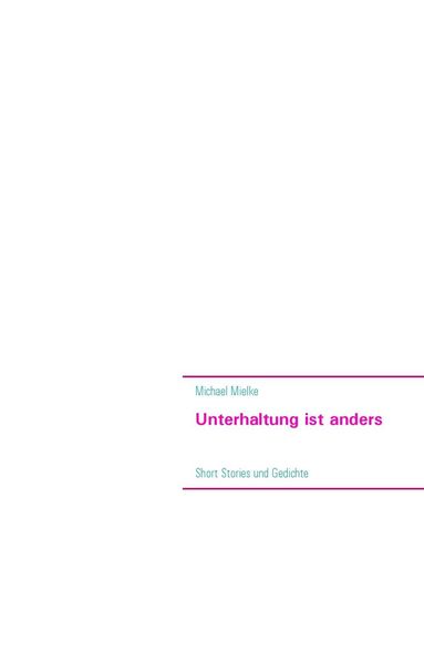 Produktbild: Unterhaltung ist anders