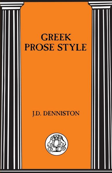 Produktbild: Greek Prose Style