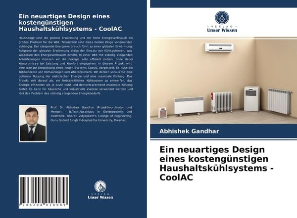 Produktbild: Ein neuartiges Design eines kosteng&uuml;nstigen Haushaltsk&uuml;hlsystems - CoolAC