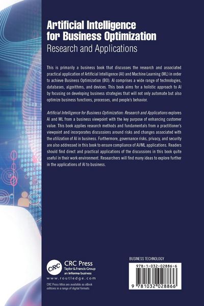 Produktbild: Artificial Intelligence for Business Optimization