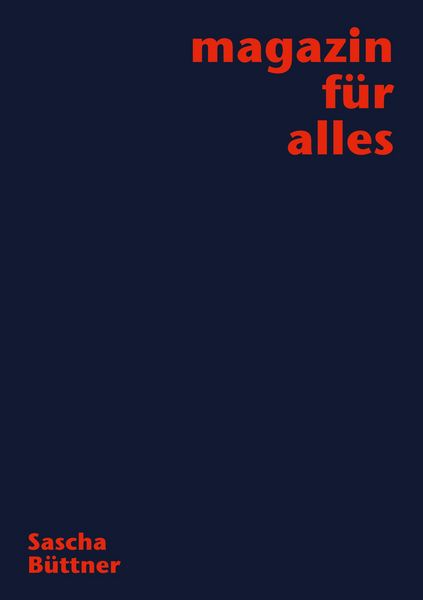 Produktbild: Magazin f&uuml;r alles