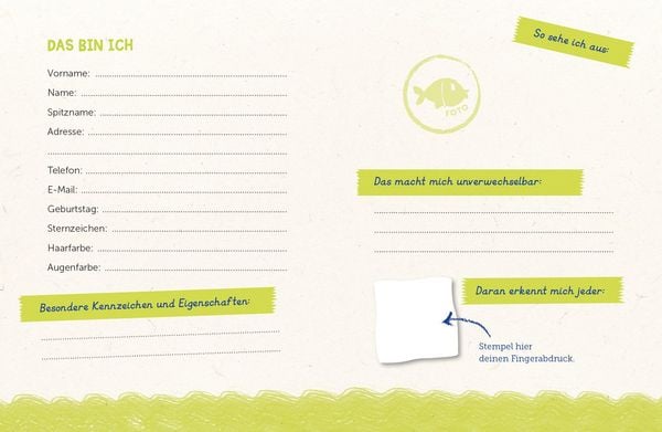 Produktbild: Das Kreativbuch &uuml;ber mich, mein Leben und Gott