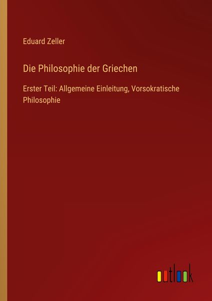 Produktbild: Die Philosophie der Griechen