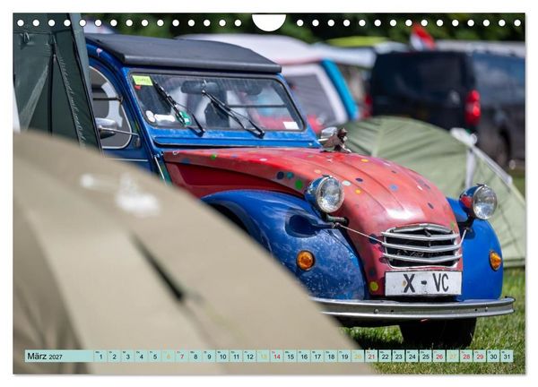Produktbild: Citro&euml;n 2CV im Detail (Wandkalender 2027 DIN A4 quer), CALVENDO Monatskalender