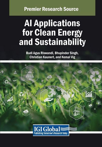 Produktbild: AI Applications for Clean Energy and Sustainability