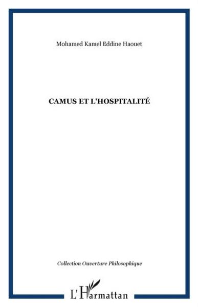 Produktbild: Camus et l'hospitalite