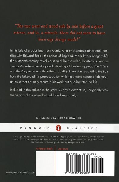 Produktbild: The Prince and the Pauper