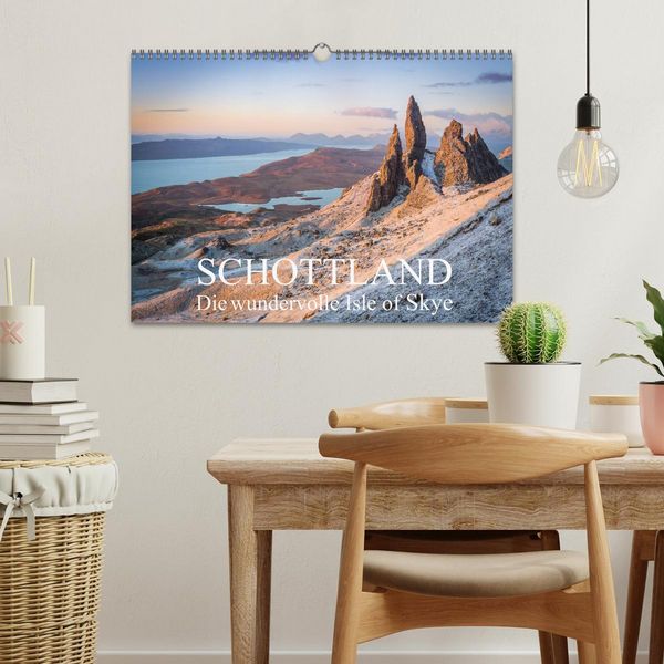 Produktbild: Schottland - Die wundervolle Isle of Skye (Wandkalender 2026 DIN A3 quer), CALVENDO Monatskalender